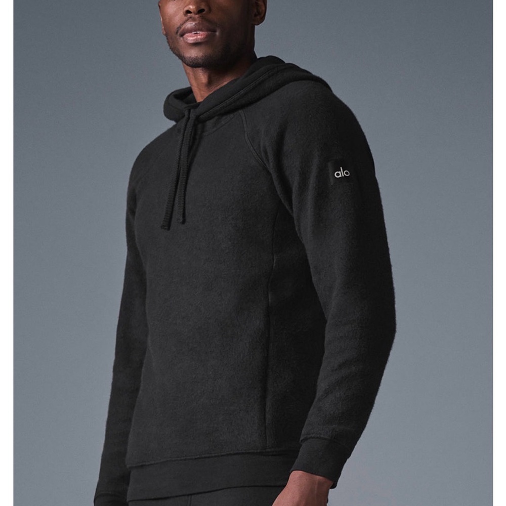 ALO Yoga Men's Black Hoodie